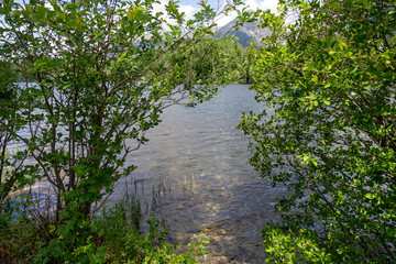 Beautiful nature landscape in summer in Slovakia