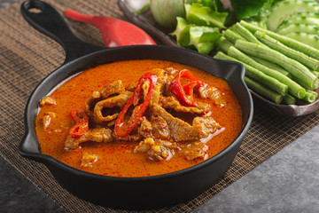 Pork Panaeng Thai Recipe.