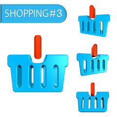 3D image on the topic of shopping, online store, from PRO-STICK