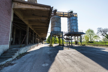 Urban exploration / Abandoned cement factory