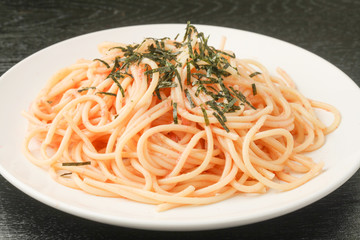 明太子のスパゲッティー