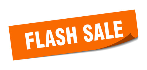 flash sale sticker. flash sale square isolated sign. flash sale