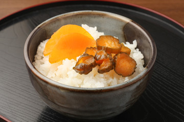味噌漬けとご飯