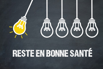 Fototapeta premium Reste en bonne santé