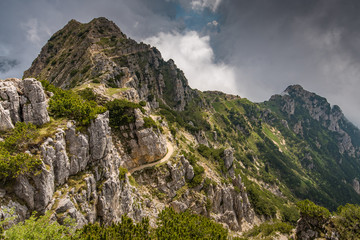 mountain landscape in the Italian Alps