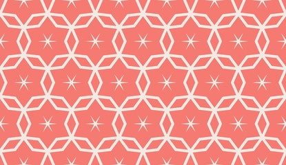 Red . abstract seamless geometries pattern. for wallpaper. design page fill. Vector illustration.