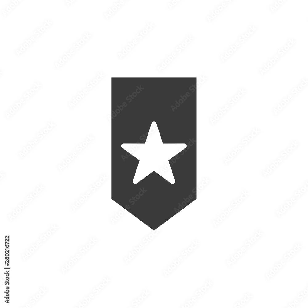 Poster bookmark icon template color editable. bookmark symbol vector sign isolated on white background. sim