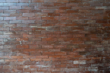 Obraz premium portret starannie ułożonych cegieł w salonie w domu