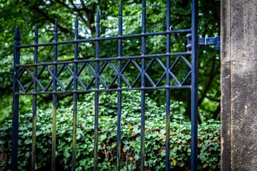 window in brick wall
