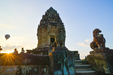 Fototapeta premium Bakong temple in Angkor Wat, Siam Reap, Cambodia