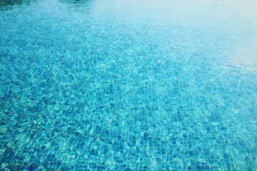background top view of swimming pool