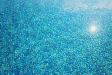 background top view of swimming pool