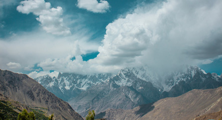 A beautiful view of Mountain at Hunza, Pakistan