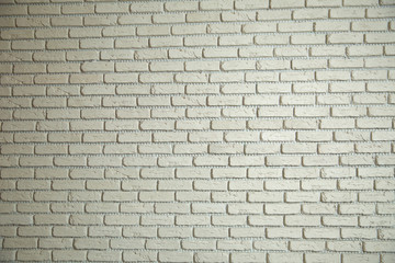 Texture background concept: white brick wall background in rural room . White brick wall background in rural room.