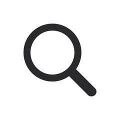 Search vector icon in modern style for web site and mobile app