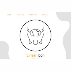 Male Reproductive System icon for your project