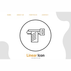 Tennon saw icon for your project