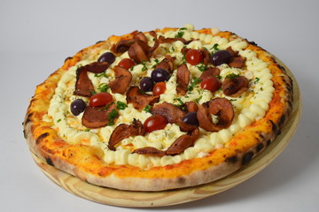 Pizza de palmito
