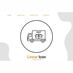  Delivery Truck icon for your project