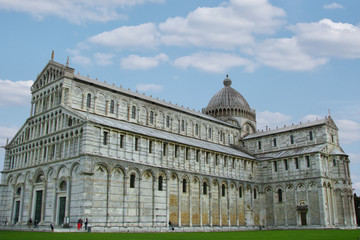 Cathedral of Pisa, part of the ensemble of Piazza dei Miracoli. It is one of the most significant monuments of Romanesque architecture in Italy.
