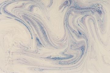 Liquid acrylic. Fluid art- marbled effect. Pigment water background- paint mixing