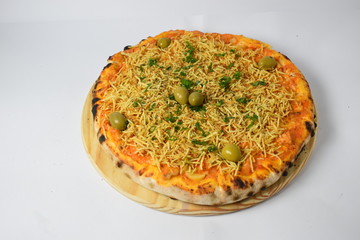 Pizza de estrogonofe