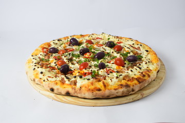 Pizza de linguiça