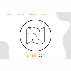 Pirate Map icon for your project