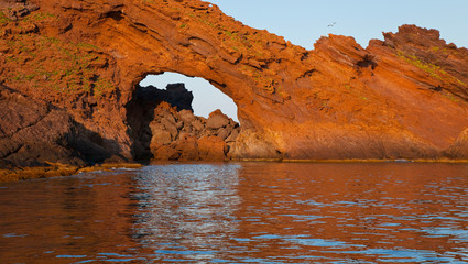 Islote La Foradada, Reserva Natural Islas Columbretes, Mar Mediterráneo, Castellón, Comunidad...