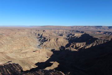 Fototapeta na wymiar View of Fish River Canyon
