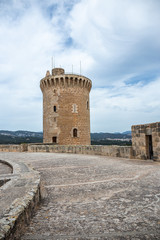 Bellver Castle in Palma-de-Mallorca, Spain