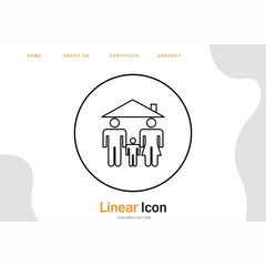 Family Home icon for your project
