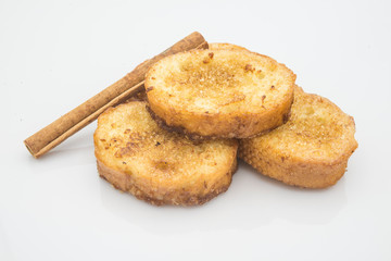 Torrijas sweet dessert spain