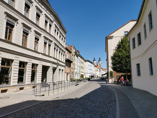 Naklejka premium Lutherstatt Wittenberg in Sachsen Anhalt in Deutschland