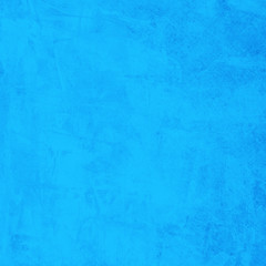 Grunge blue wall background or texture