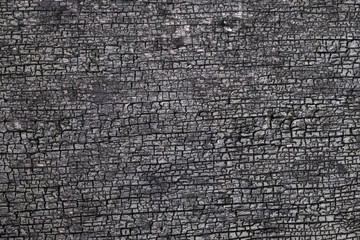 Grunge. Burned wood texture. Black background