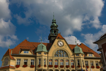 Ptuj,Slovenia,8,2016:Lower Styria, medieval city