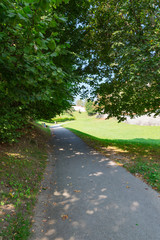 Skofja Loka,Slovenia,12,2016;picturesque medieval scene of the Passion