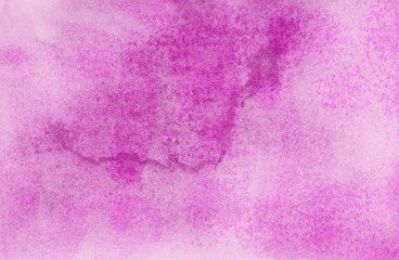Fototapeta premium Pink abstract background in watercolor style