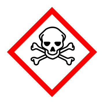 Pictogram for toxic substances