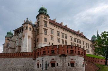 Fototapeta na wymiar Castle in Krakow