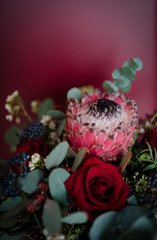Blumenastrauß mit Eukaliptus © ilfotokunst