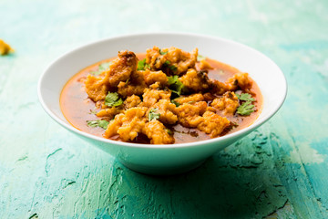 Home made mung dal masala vadi also known as Moong wadi or moongwadi or moongodi sabzi. It's a popular Maharashtrian recipe especially from Vidarbha region.