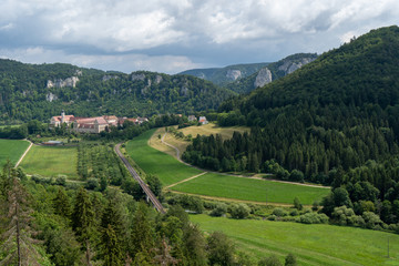 Fototapeta na wymiar Donautal bei Beuron