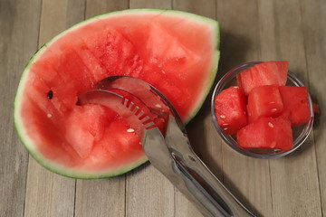 Sliced Watermelon