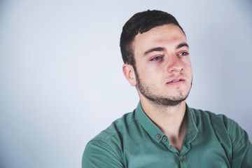 Fototapeta premium man in studio