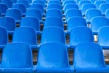 Naklejka premium empty seats in the stands