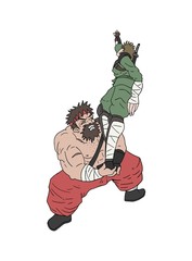 two warriors friends