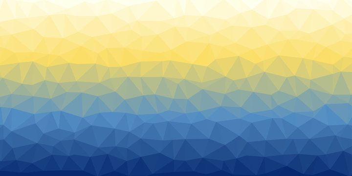 Abstract Generative Art Trianglify gradient background illustration