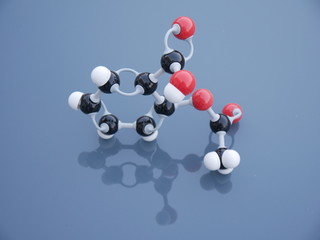 Acetylsalicylsäure Strukturformel